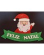 Painel EVA Papai Noel Feliz Natal 